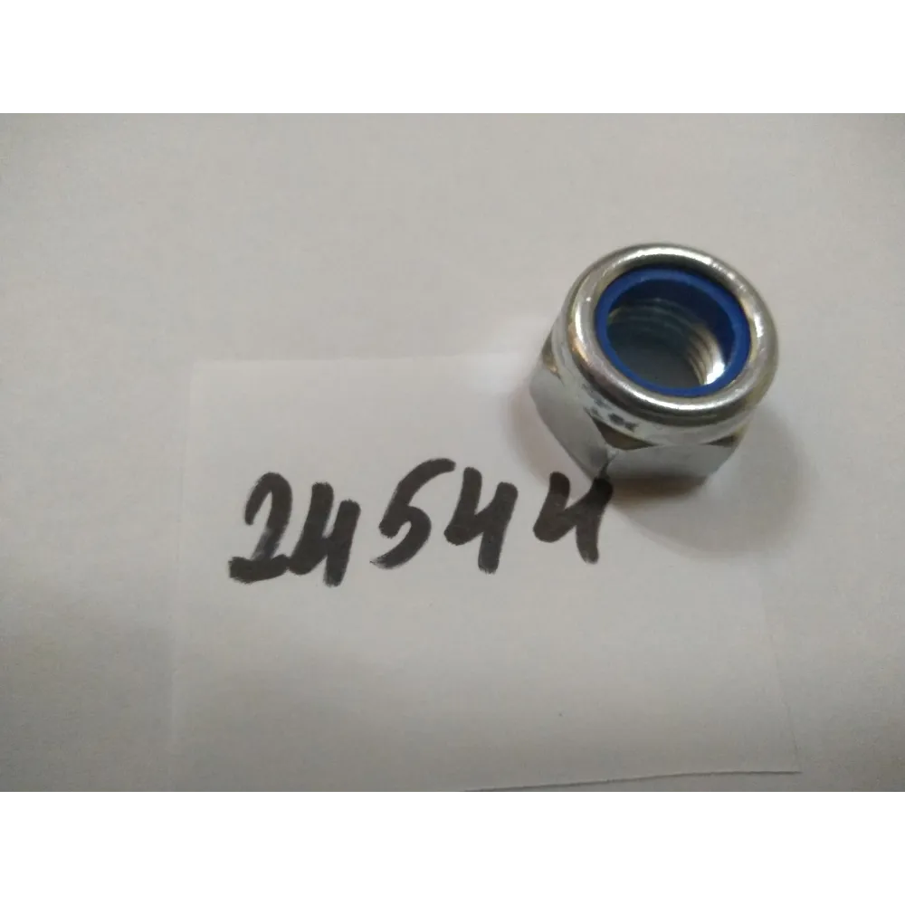 Гайка шестигранна з пластиковим кільцем