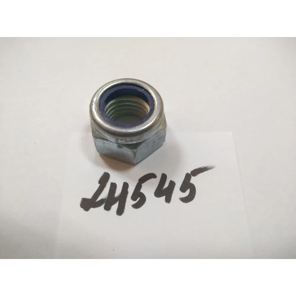 Гайка шестигранна з пластиковим кільцем