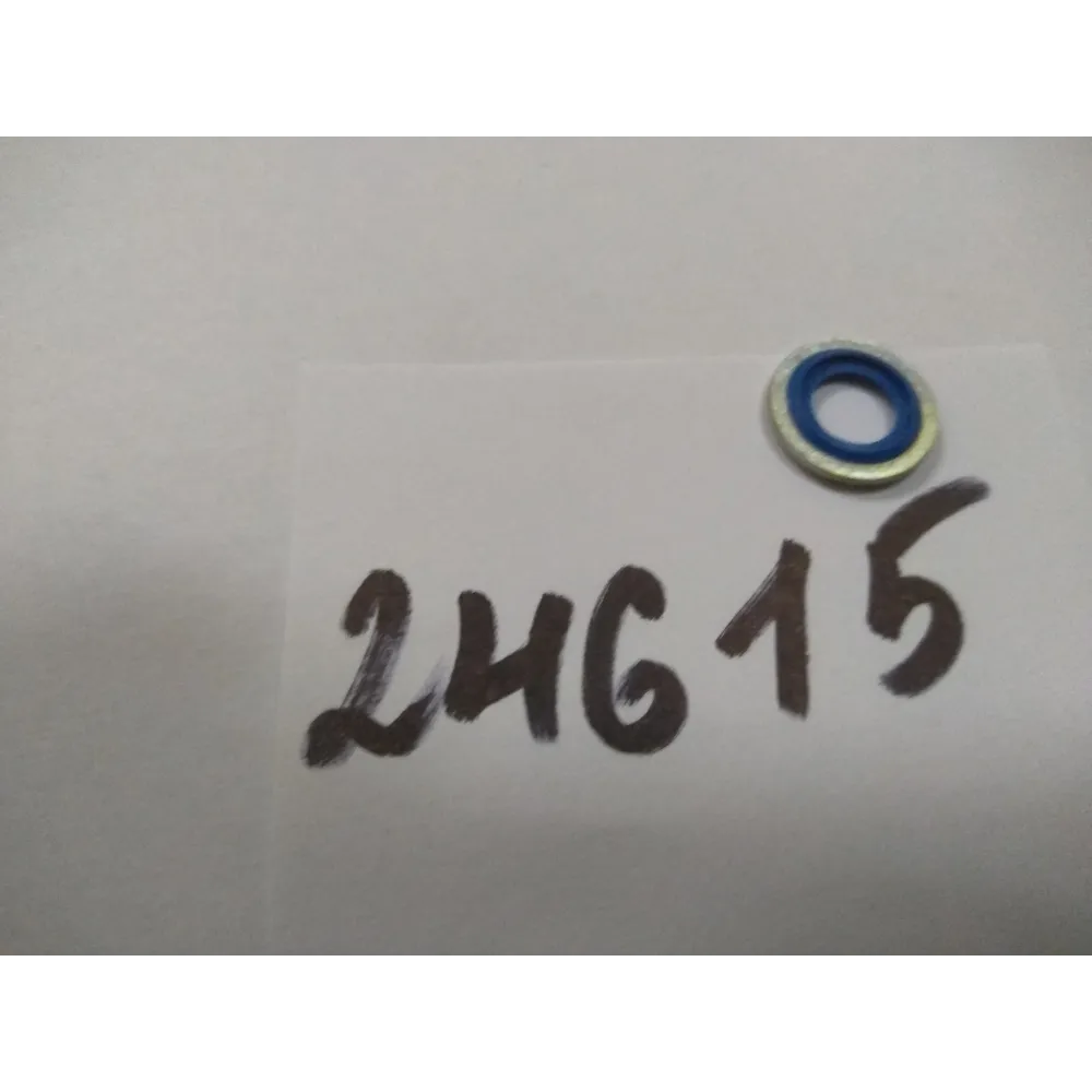 Шайба металева з гумовим ущільнювачем