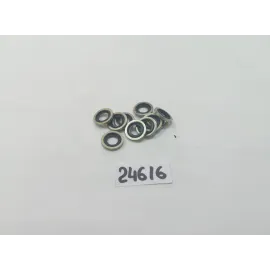 Шайба металева з гумовим ущільнювачем