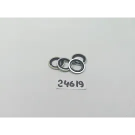 Шайба металева з гумовим ущільнювачем