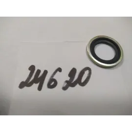 Шайба металева з гумовим ущільнювачем