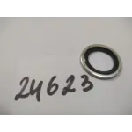 Шайба металева з гумовим ущільнювачем