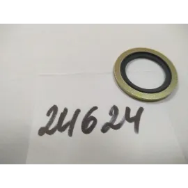 Шайба металева з гумовим ущільнювачем