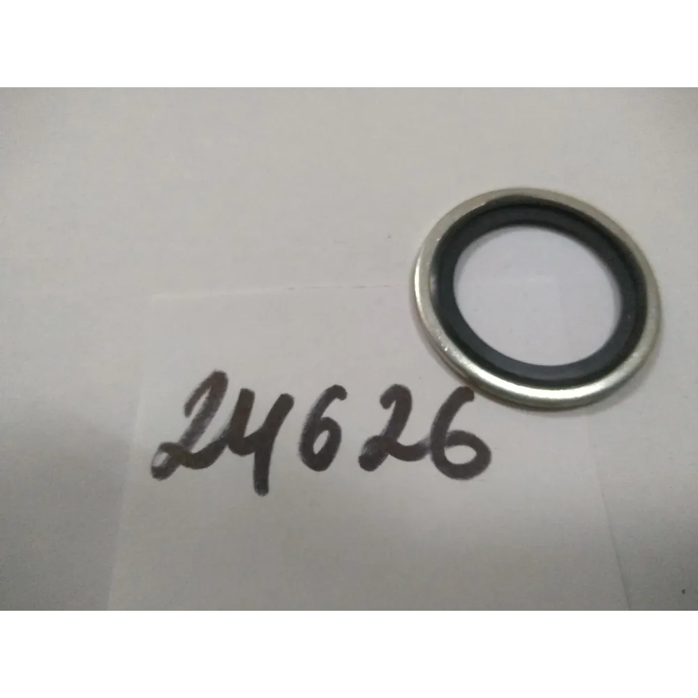 Шайба металева з гумовим ущільнювачем