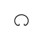 Кільце стопорне хвостовика ВВП 220-4202027 МТЗ 1523, МТЗ 2022, МТЗ 320