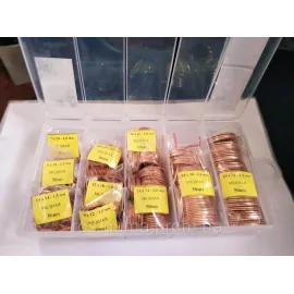 Набір мідних шайб