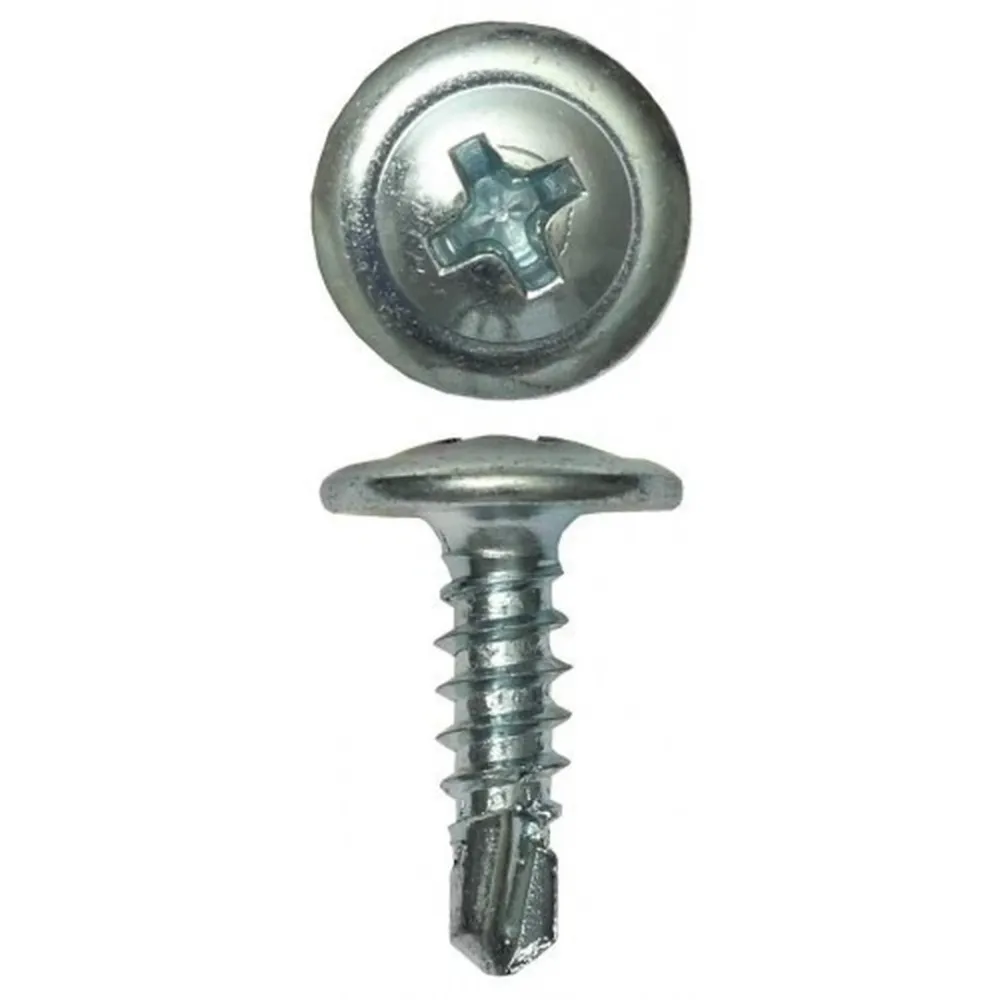 Саморіз з прес-шайбою та свердлом