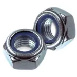 Гайка шестигранна з кільцем