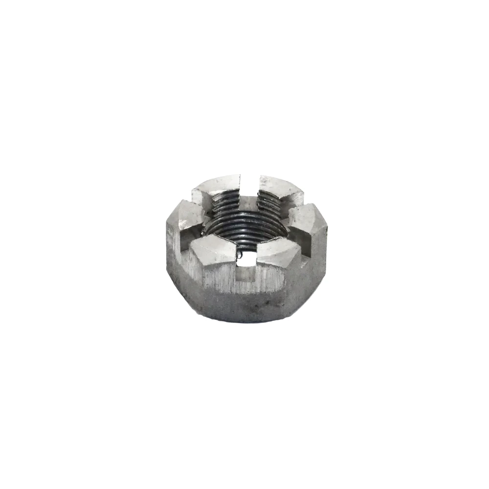 Гайка осі корончата борони