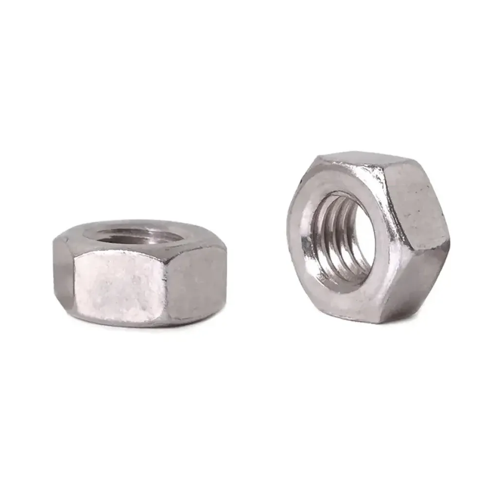 Гайка шестигранна з нержавіючої сталі