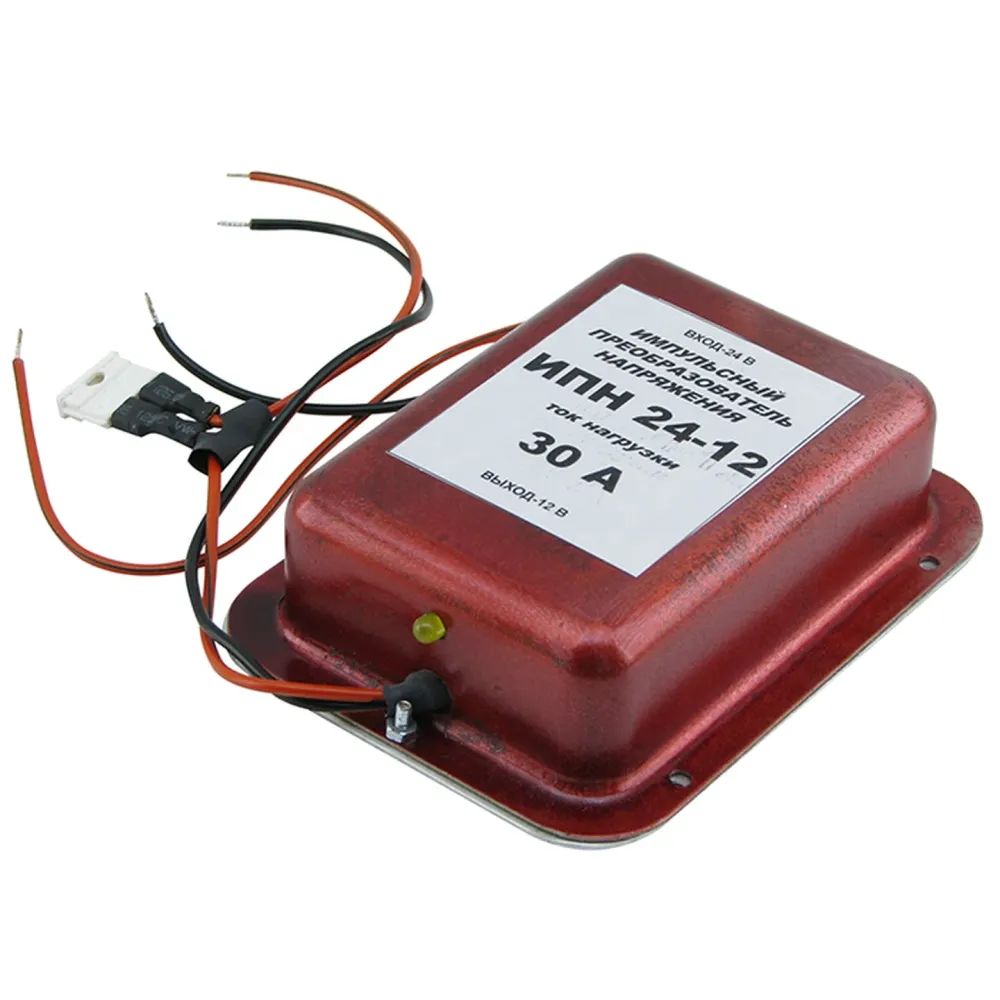 Перетворювач струму з 24 В на 12 В 30 А ИПН-30 ХТЗ T-150, ХТЗ T-150К(ХТЗ)