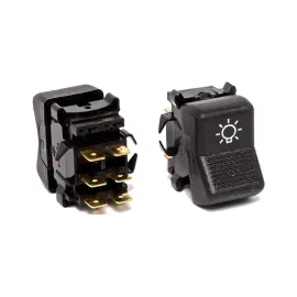 Перемикач клавішний світла на шість фішок