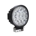 Фара LED 27 Вт круглая металлическая с узким лучом 453701074 ГАЗ 53, ЗИЛ 130, КамАЗ 5230