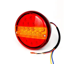 Фонарь LED задний круглый на 3 секции
