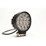 Фара LED круглая металлическая с широким лучем 453701075 Volkswagen Crafter, ГАЗ 53, МТЗ 80, МТЗ 82