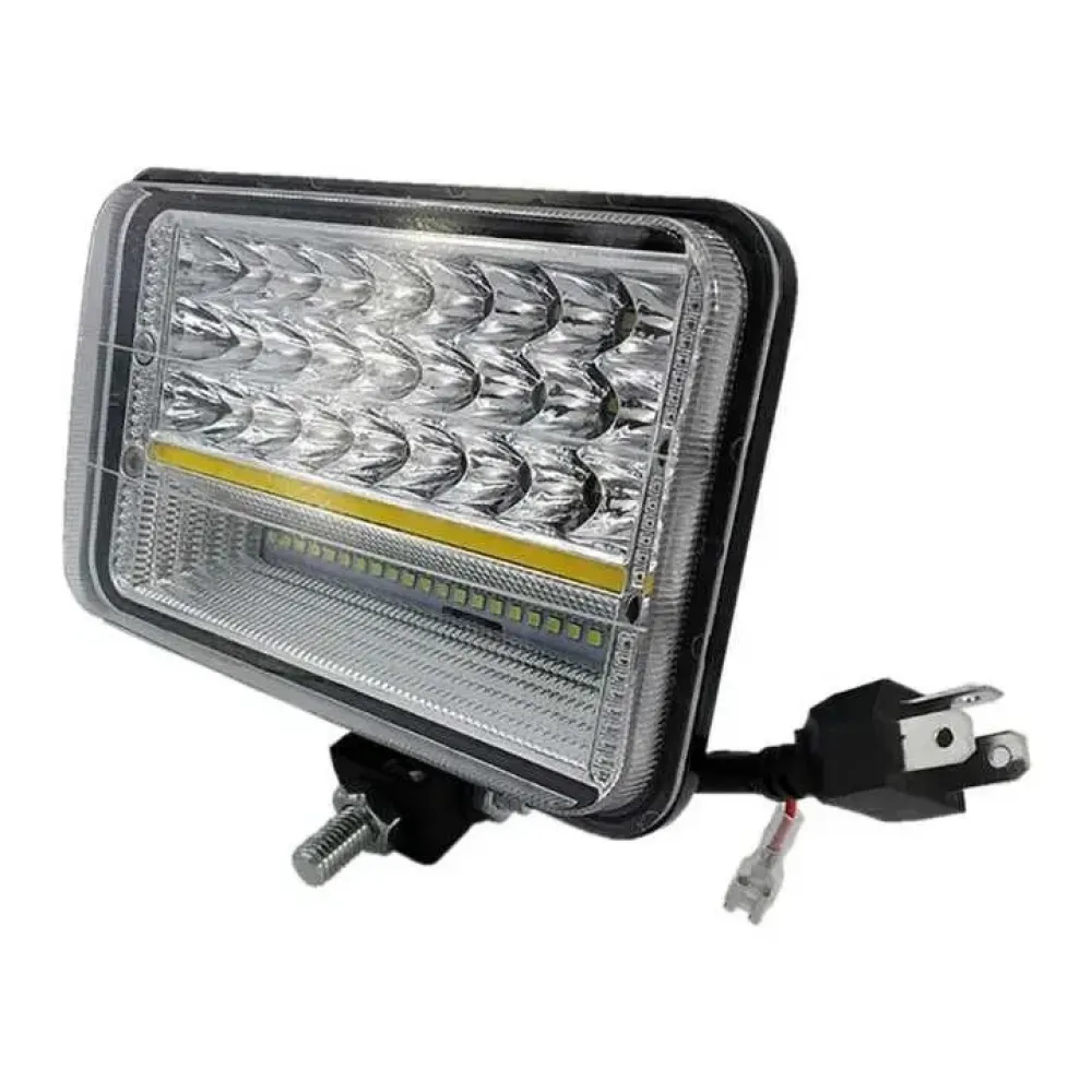 Фара LED прямоугольная с гибридным лучём JFD-1065