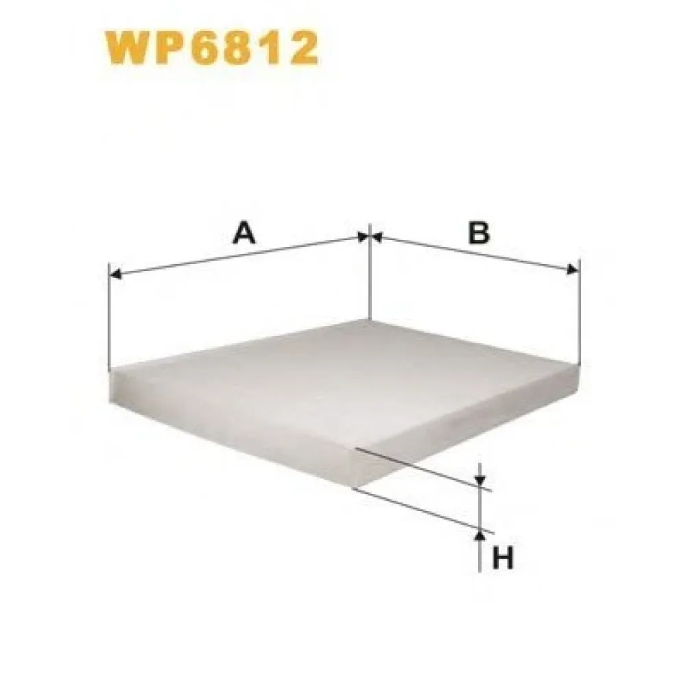 Фільтр салону WP6812/K1006