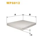 Фільтр салону WP6812/K1006