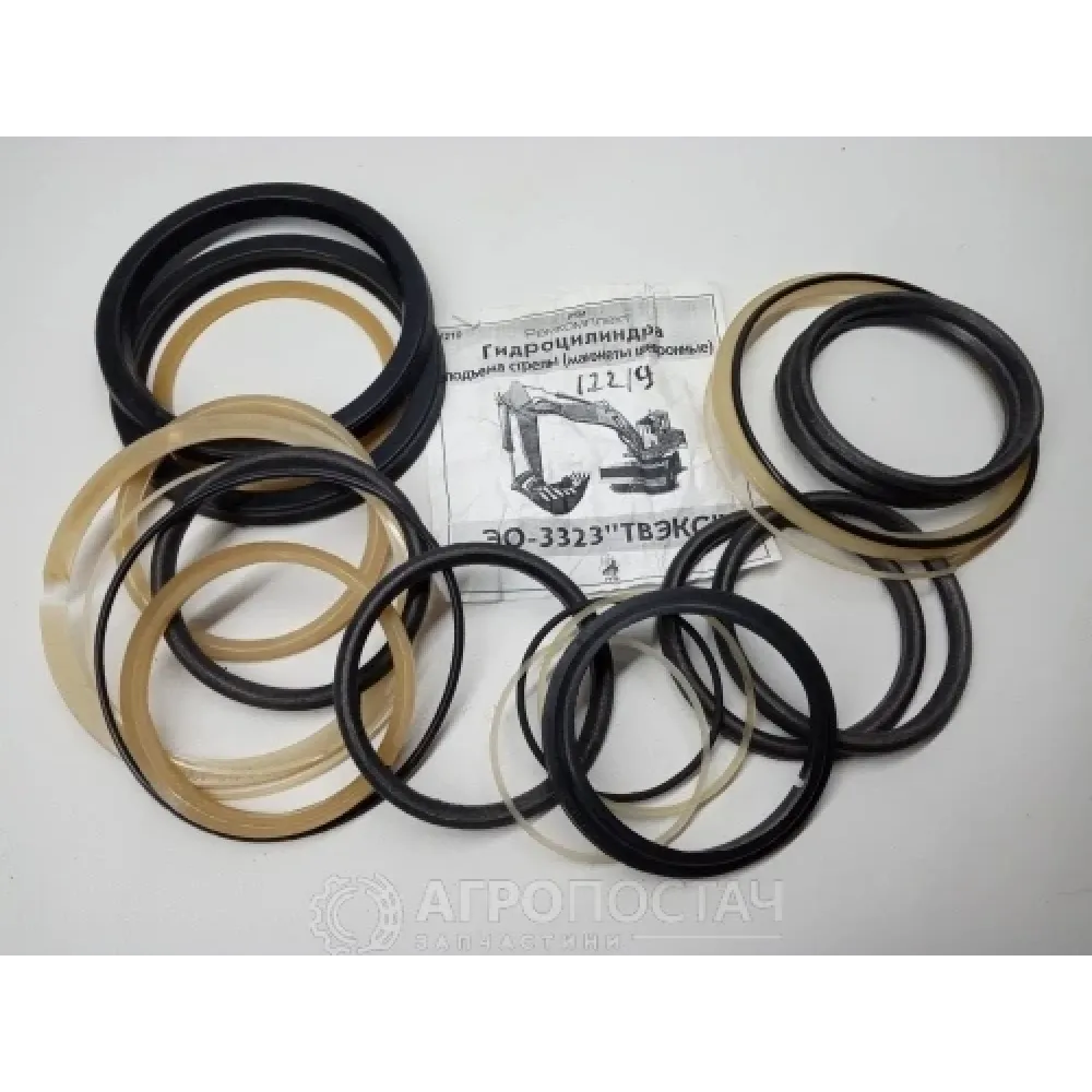 Ремкомплект гідроциліндра підйому стріли 1210