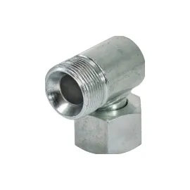 Переходник угловой с гайкой