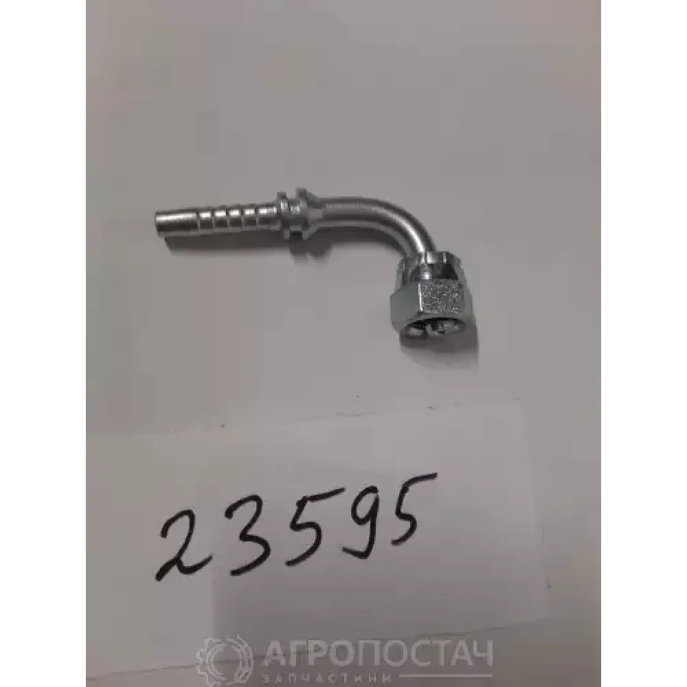 Ниппель с гайкой 90 DIN24-OR 6L M12x1.5 DN06