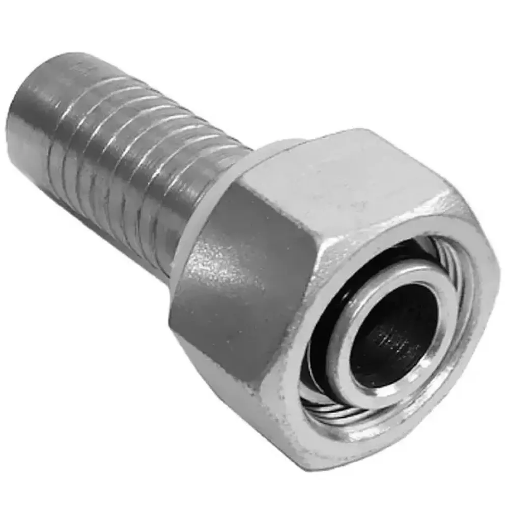 Ниппель с гайкой DIN24-OR 8L M14x1.5 DN08