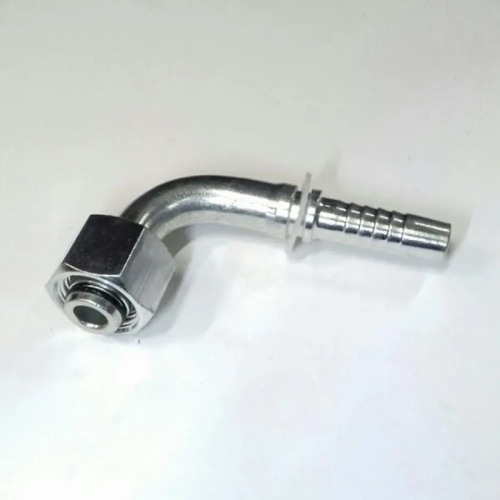 Ніпель з гайкою 90 DIN60 DN16 M27x1.5