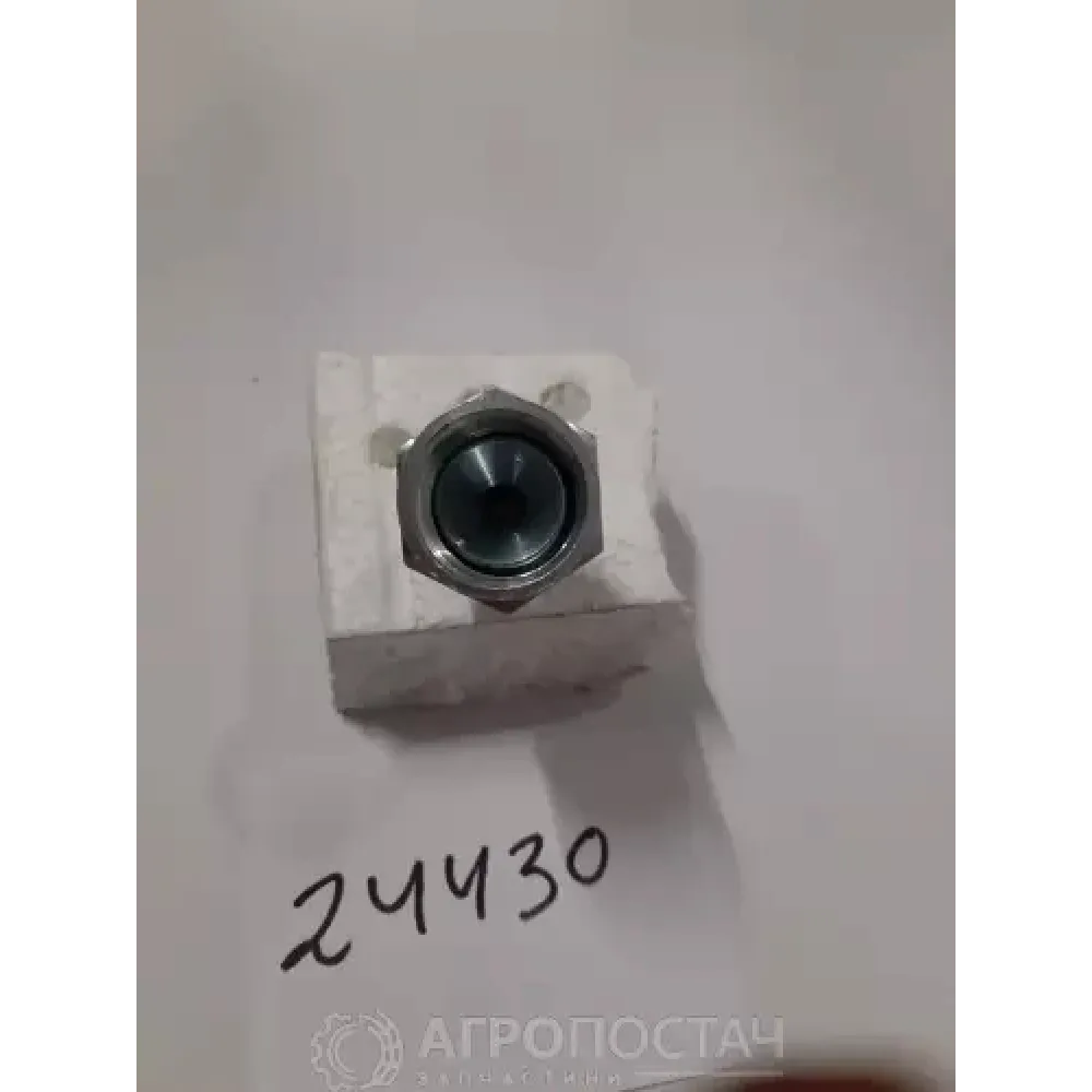 Ніпель з гайкою JIC74 7-8-14 DN10 FDJ0610