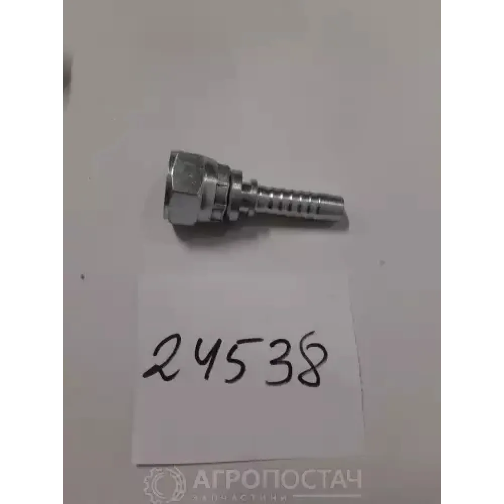 Ниппель с гайкой JIC74 3-4-16 DN10
