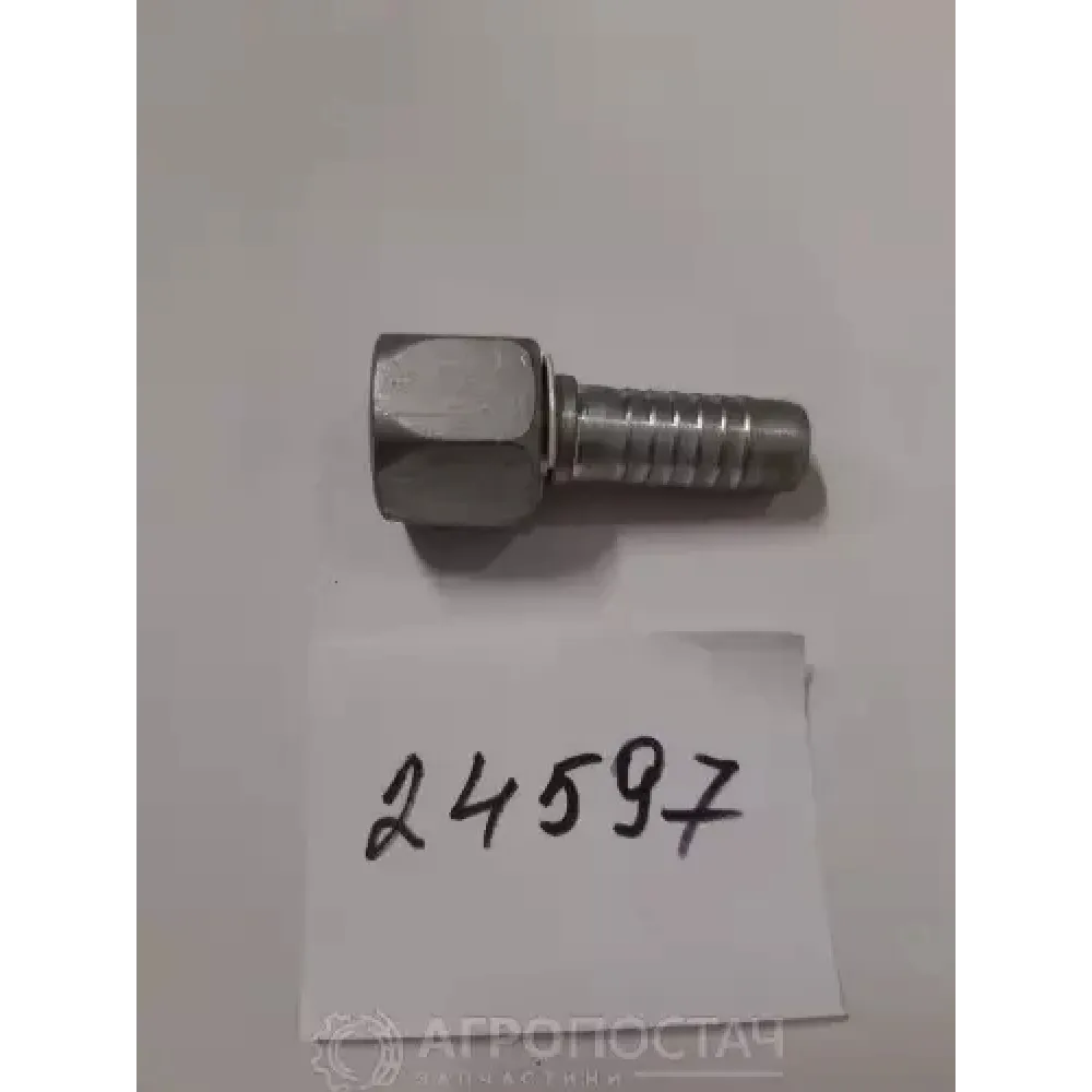 Ниппель с гайкой JIS Komatsu METR60 DN12 M20x15 FDK0820