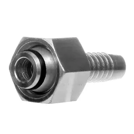 Прямий фітинг з метричним різьбленням DKOS