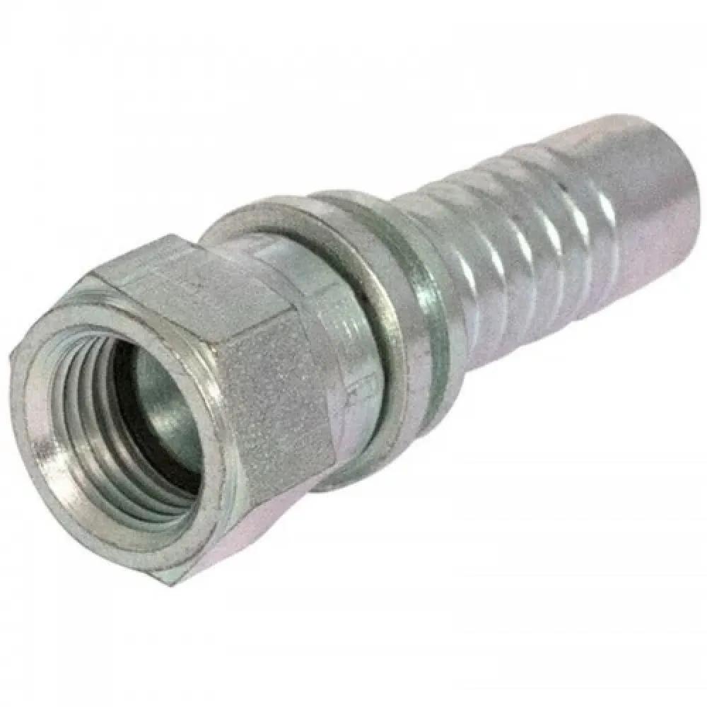 Ніпель з гайкою JIC74 9-16-18 DN08 FDJ0506