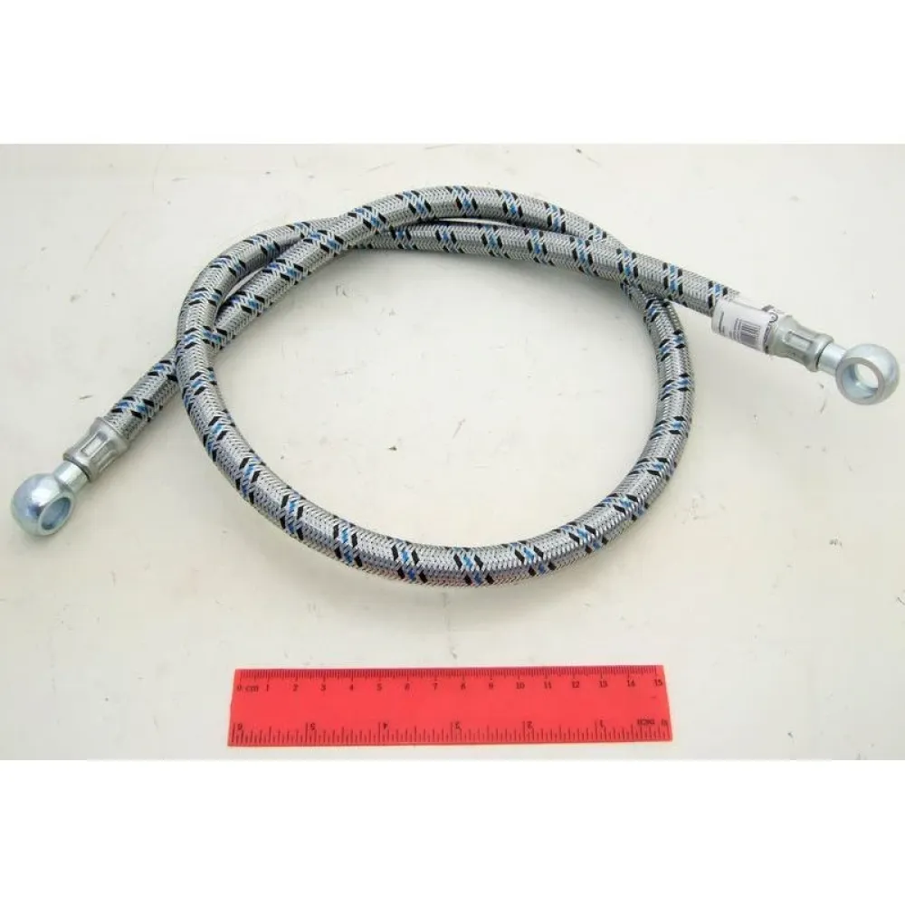 Паливна трубка низького тиску в металевому оплеті 240-1104160-01 МТЗ 80, МТЗ 82