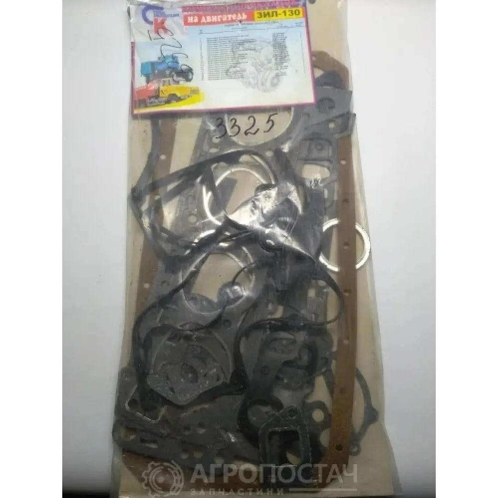 Ремкомплект прокладок двигуна AgroP ЗІЛ 130