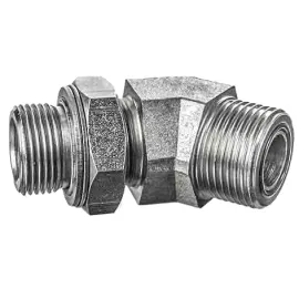 Угловой адаптер штуцер-штуцер