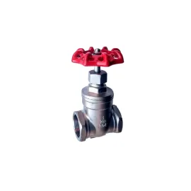 Засувка муфтова нержавіюча