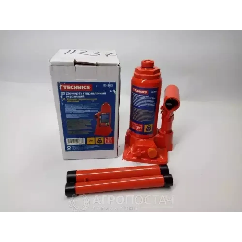 Домкрат до 2 тонн 52-302