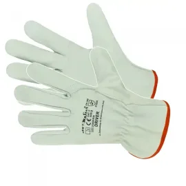 Рукавички робочі пʼятипалі шкірозамінники