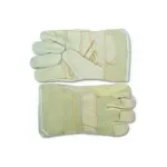 Рукавички робочі пʼятипалі шкіряні