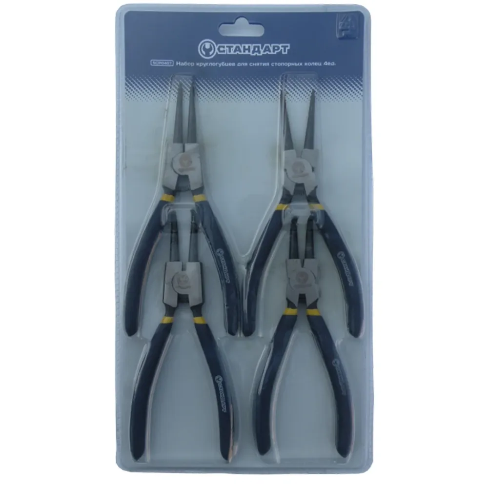 Набір круглогубців для зняття та встановлення стопорних кілець SCP0407