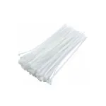 Хомут стяжний капроновий білий