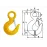 Крюк грузовой чалочного типа с ухом