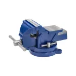 Тиски слюсарні поворотні посилені