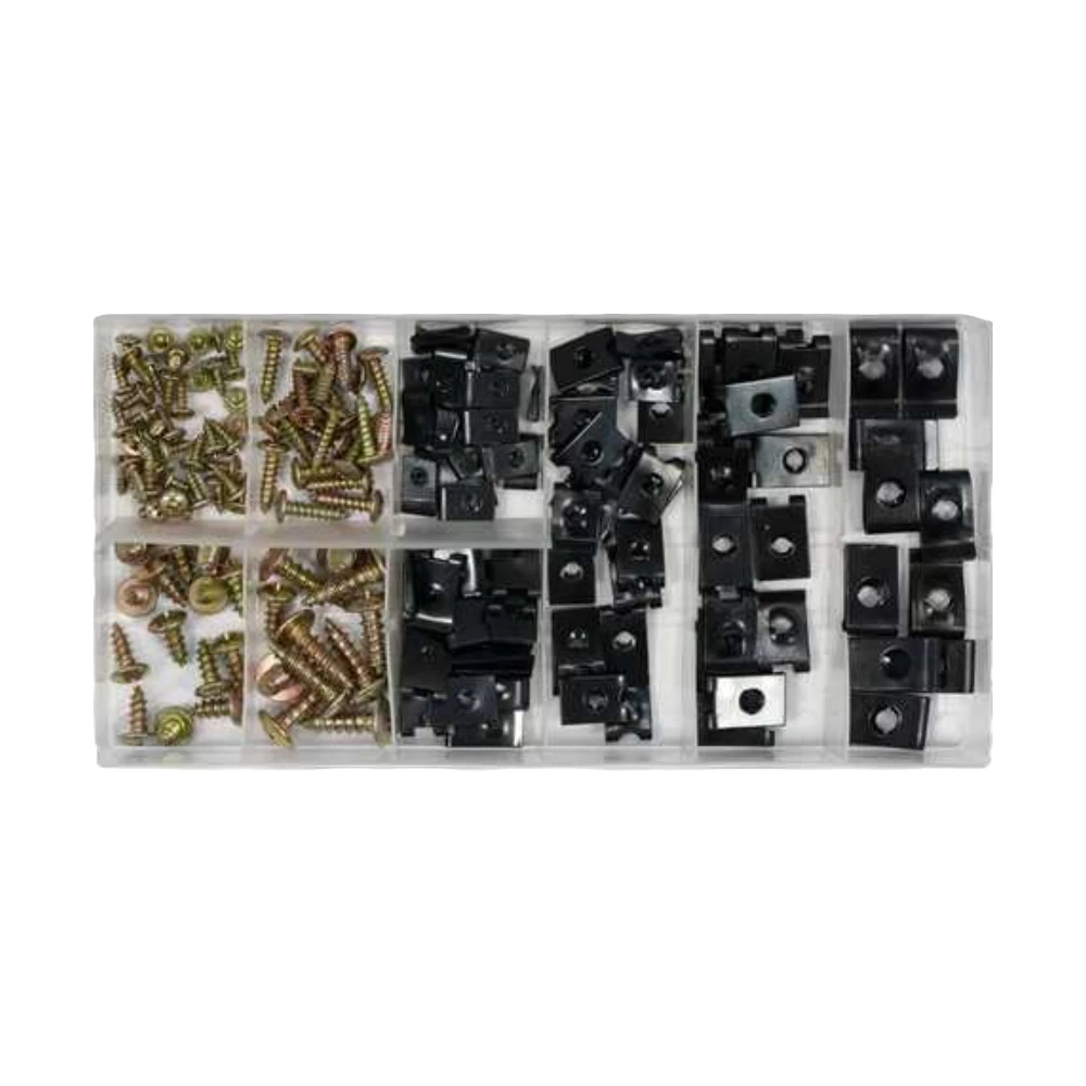 Набір кліпс та саморізів