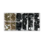 Набір кліпс та саморізів