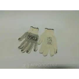 Рукавички робочі пʼятипалі ПХВ