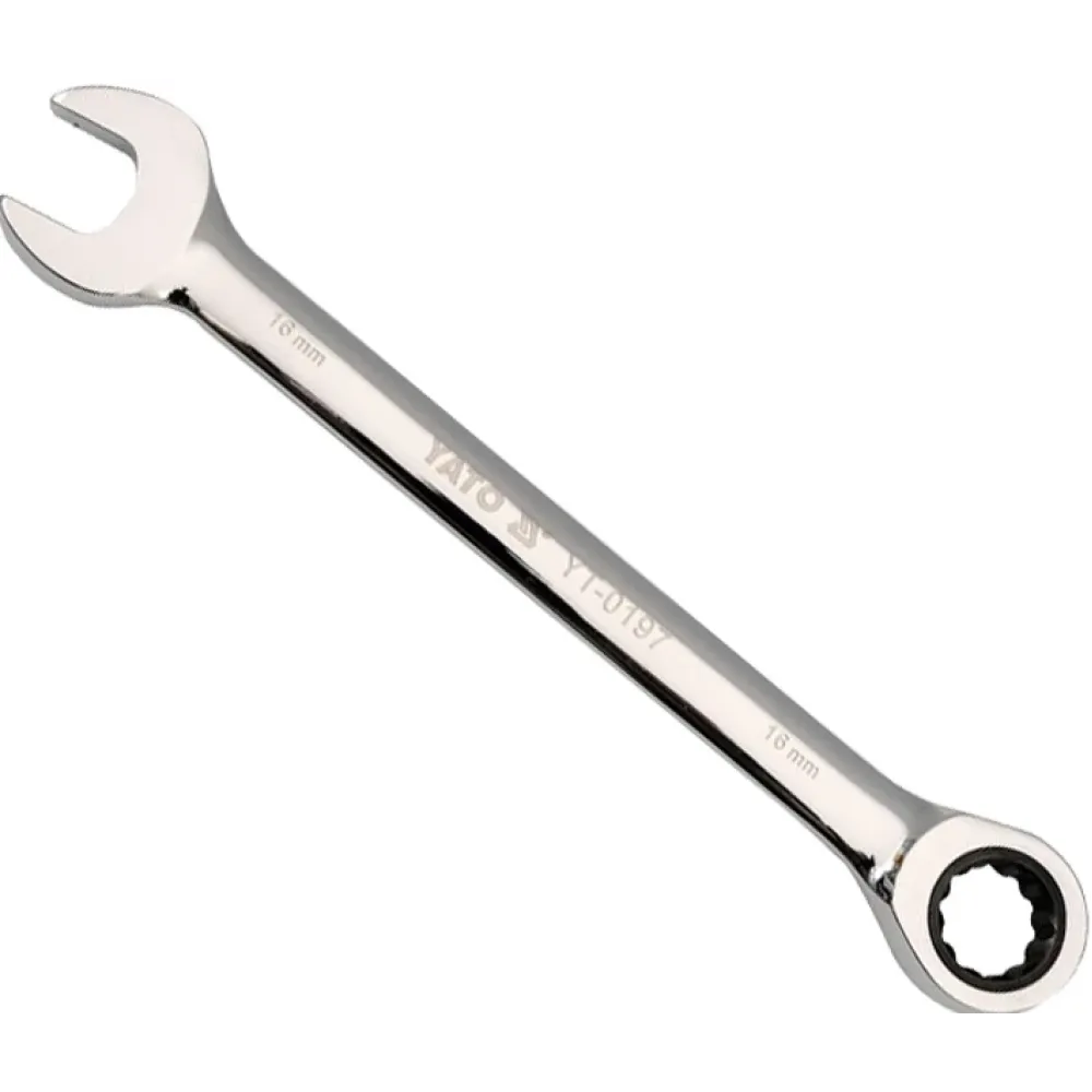 Ключ ріжково-накидний з тріскачкою