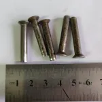 Заклепка стальная потайная