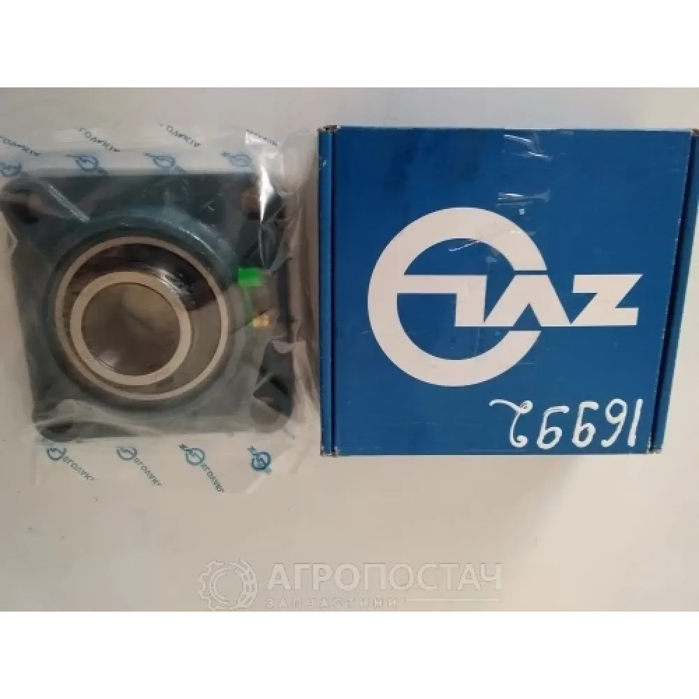 Підшипник з корпусом ковзанки борони на 4 отвори 207UCF